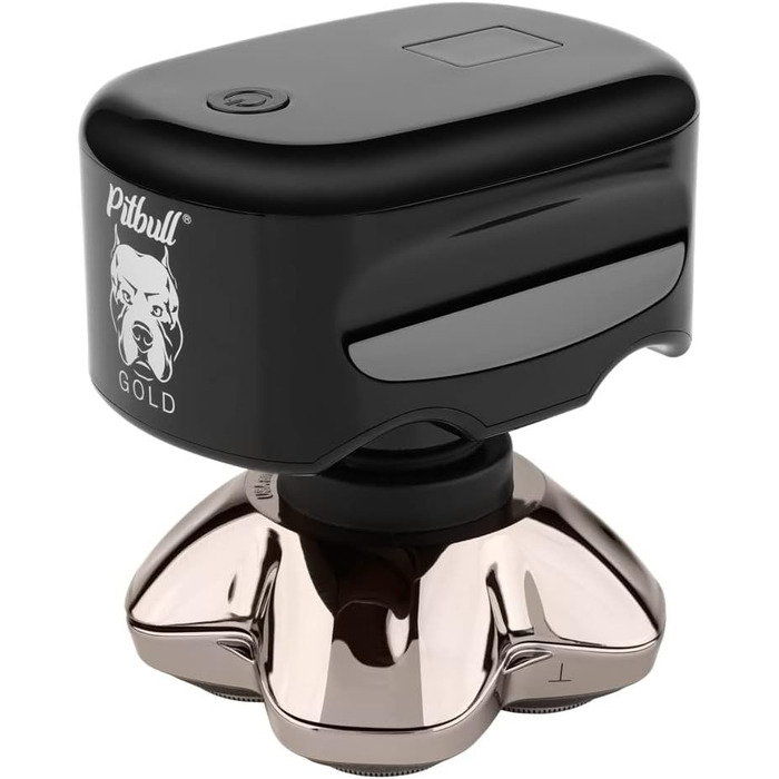 Skull Shaver Pitbull Gold Pro Shaver for Head/Baldness and Face, Men's Electric Shaver