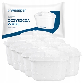 Смінні фільтри для води Wessper AquaMax Standard для фільтра-глечика, 10 шт.