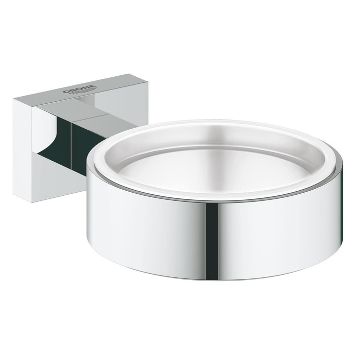 Тримач для склянки або мильниці Grohe Essentials Cube, квадратний, окремий