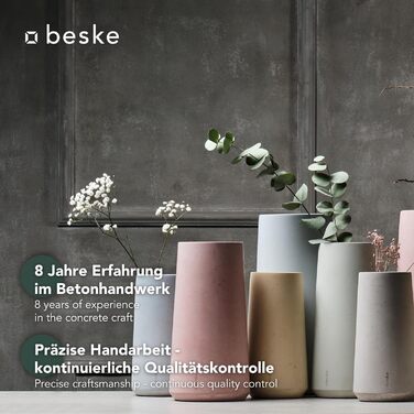 Concrete Wine Cooler 'Eiskar' - Handmade in Germany | Holds Bottles up to 3.7