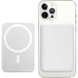 Магнітний бездротовий Power Bank 10000mAh 20W зі швидкою зарядкою для iPhone 17/16/15/14/13/12 Pro Max, компактний зовнішній акумулятор