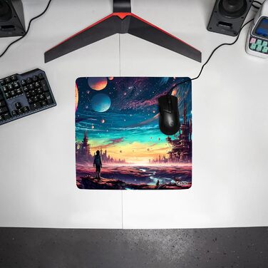 Tilt Premium XXL килимок для миші геймерський 1000x500x4mm | Нековзний, вологостійкий, 30x30 см | Cosmic Discoveries