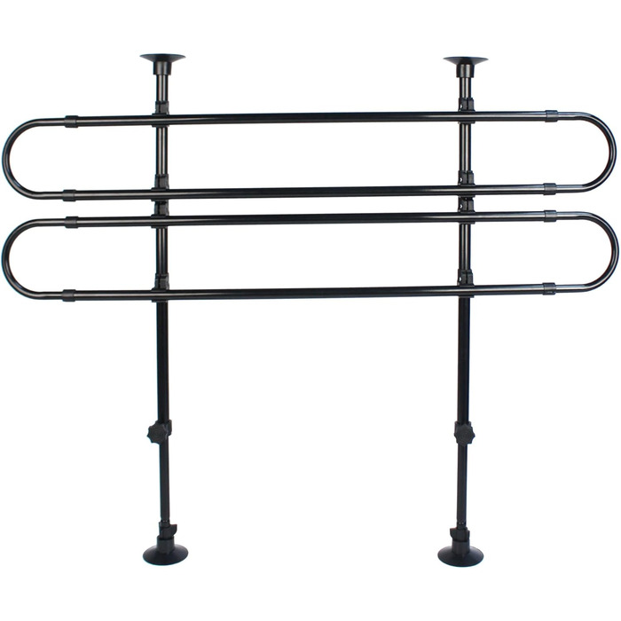 Universal Car Dog Barrier Gate SS5260 - Adjustable Height & Width, No Tools Required - Fits Hatchbacks, SUVs, Wagons, MPVs
