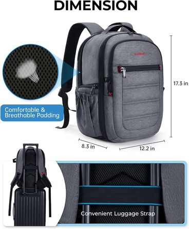 Bagsmart Рюкзак для фотоапарата та ноутбука 15.6