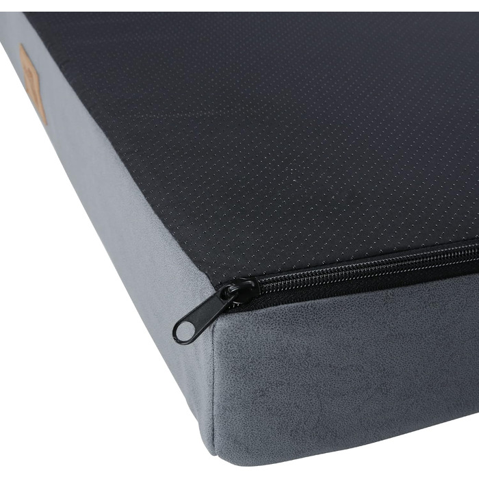 Ваше ліжко для собак GEAR Biella, ортопедичне, з екошкіри, миється, захищає суглоби, високий рівень комфорту (120x80x10 см)