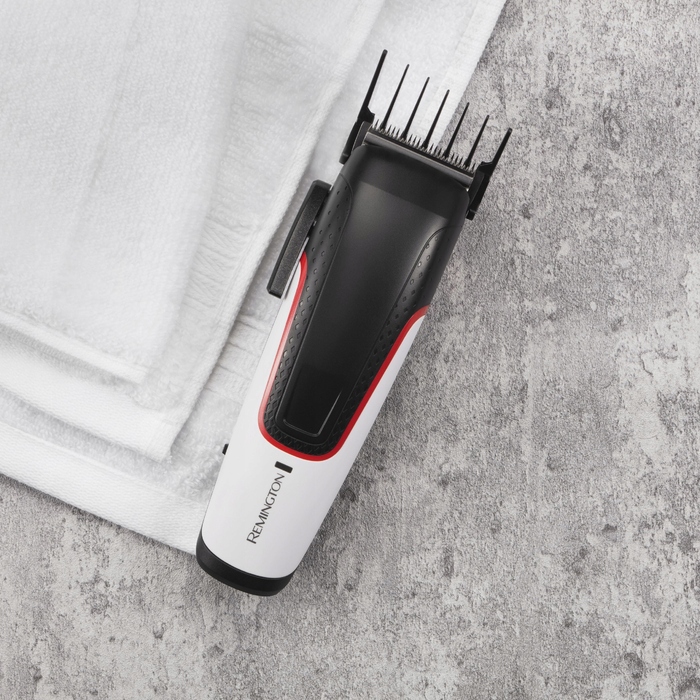 Машинка для стрижки волосся Remington Easy Fade HC500, набір із 19 насадок
