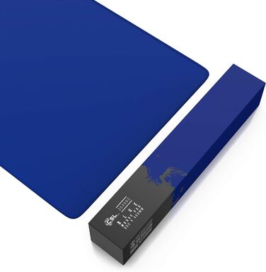 Килимок для миші TITANWOLF XXL 900 x 400mm - великий, для геймінгу, синій