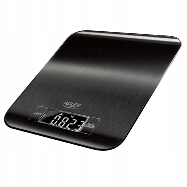 Кухонні ваги ADLER AD 3183, чорні, до 5 кг