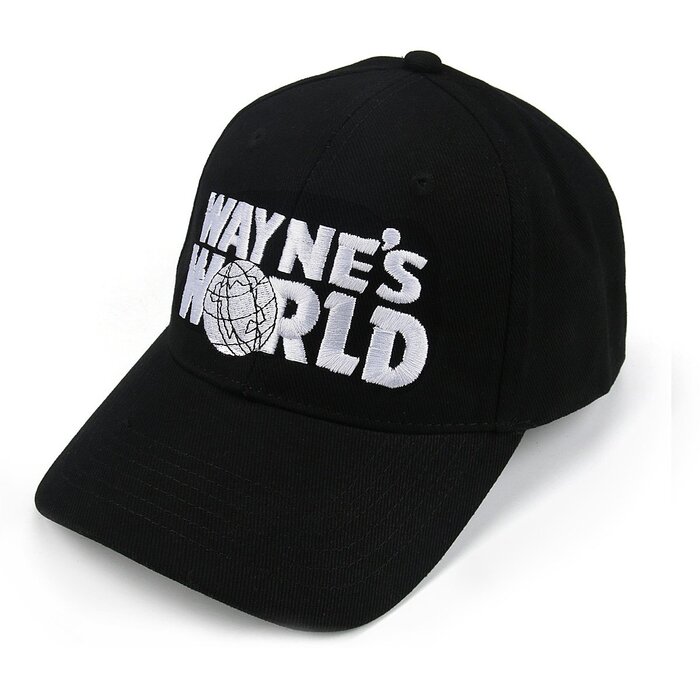 Кепка бейсболка Wayne's World унісекс, з вишитим логотипом, кепка-косплей, для спорту та відпочинку
