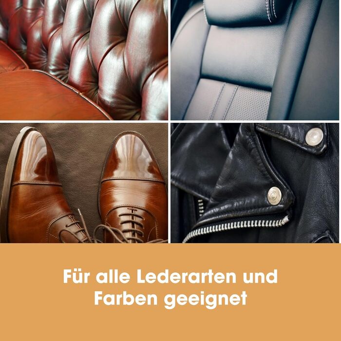 Complete leather repair kit for filling and coloring damage - 12 colors, matching any shade - Blue