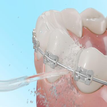 Cecotec Munddusche Bamba ToothCare 1200 Jet Pro: 7 насадок, LED-дисплей, 10 режимів, UV-дезінфекція. 1000 мл