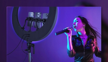 Кільцева RGB LED лампа NEEWER RP19C 42 Вт зі штативом та аксесуарами