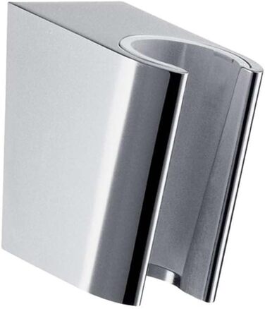 Hansgrohe Raindance Select S 120 Showerhead incl. showerhead holder, White/Chrome (3 spray patterns, set with 1.25m shower hose, Chrome)
