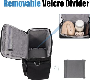 Сумка для камери CADeN, водонепроникна, для Canon, Nikon, Sony (чорна, S)