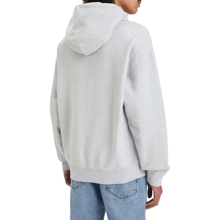 Чоловічий капюшонний світшот Levi's Authentic, сірий світло-сірий (XS)