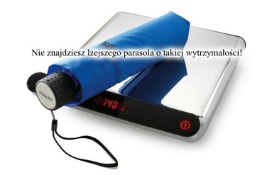 Парасолька Doppler, ручна, складана, з чохлом, синя