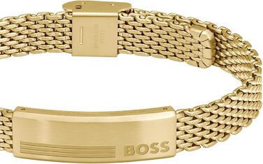 Браслет чоловічий BOSS ALEN з нержавіючої сталі, позолочений – стильний аксесуар