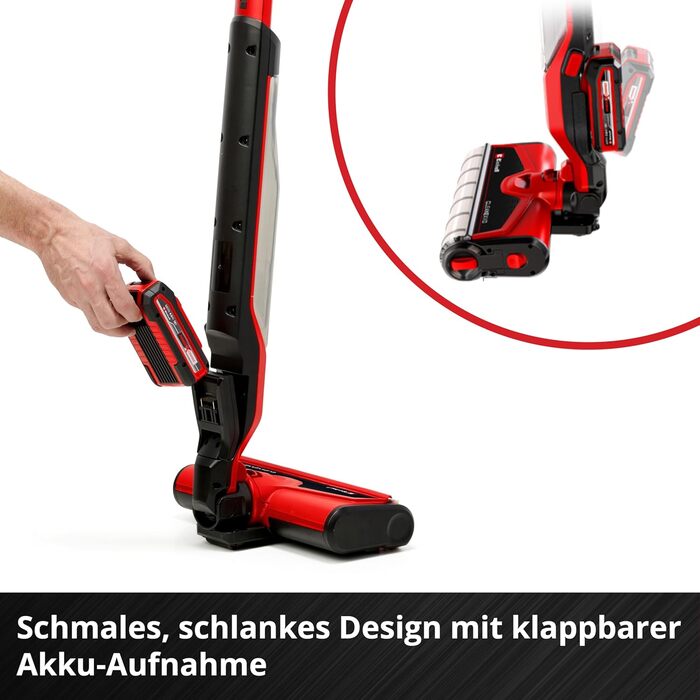 Einhell CLEANEXXO Power X-Change: Акумуляторний прибиральник для твердих поверхонь (18 В, 290 мм щітка, BOOST, самоочищення, регулювання подачі води)