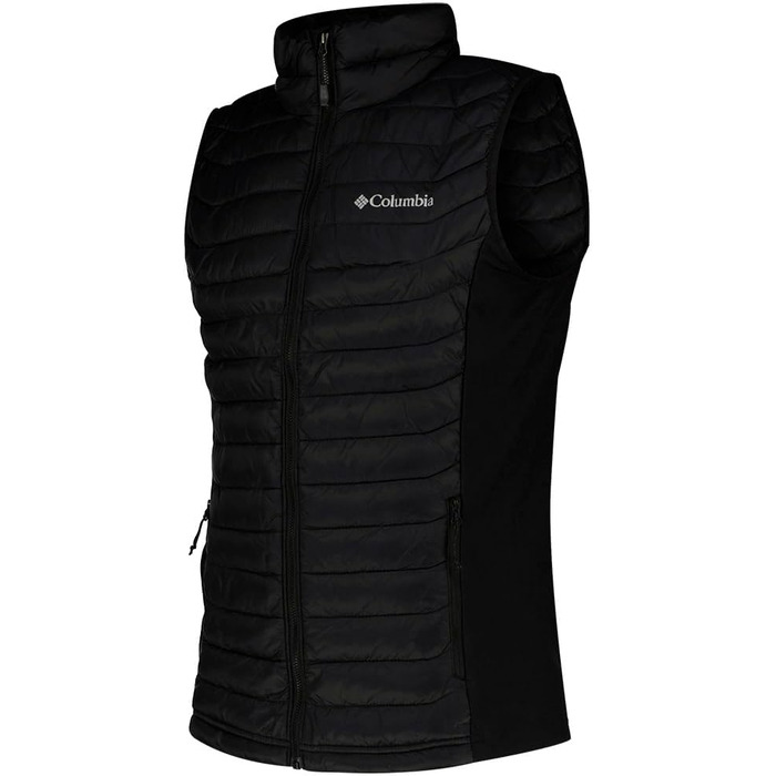 Жилет Columbia Powder Pass Hybrid - чоловічий, утеплений, чорний (L)