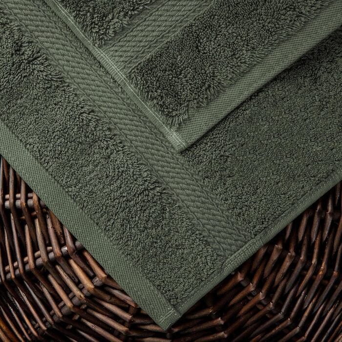 Рушники Superior 900 Madison TS, набір 2 шт., бавовна, зелений Forest Green, банні рушники