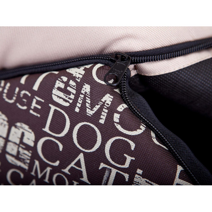 Будка для собак, лежанка для собак, хатинка для котів, лежанка для тварин XL - 60x55 см з написом XL - 60x55x60 см