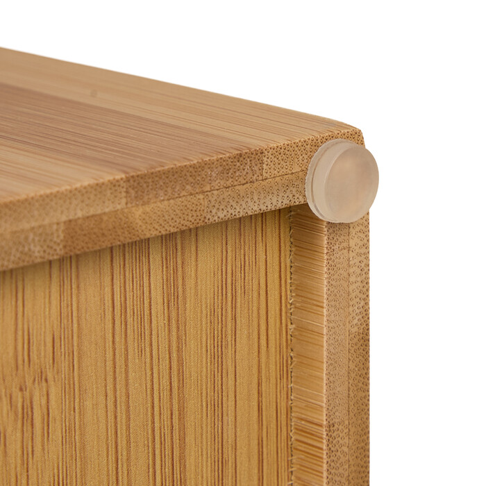 Relaxdays Toilet Paper Holder made of Bamboo