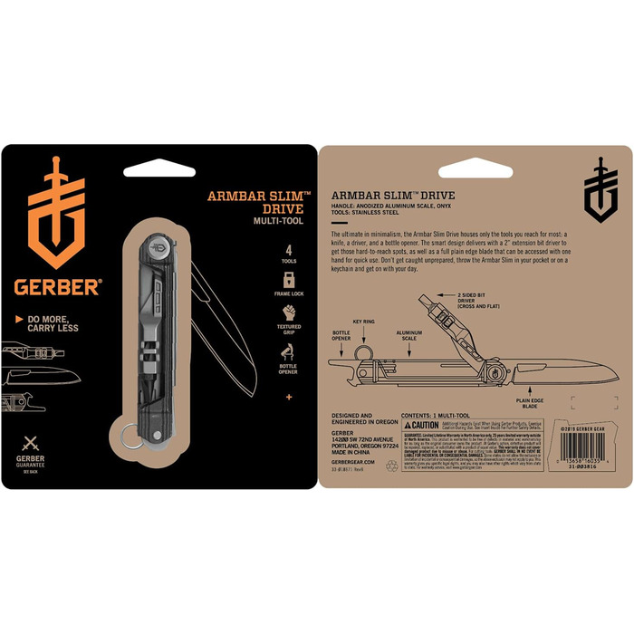 Ніж складаний Gerber, туристичний, портативний