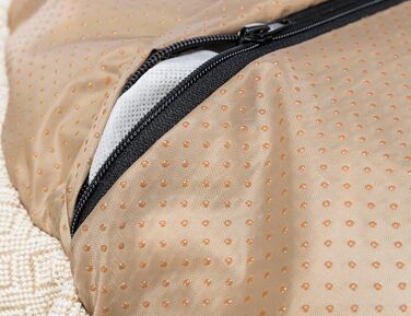 Крісло-ліжко для собак TRIXIE Boho, 50x50 см, бежеве - м'яке лежання з плюшем, кошик для маленьких собак, неслизьке, можна прати