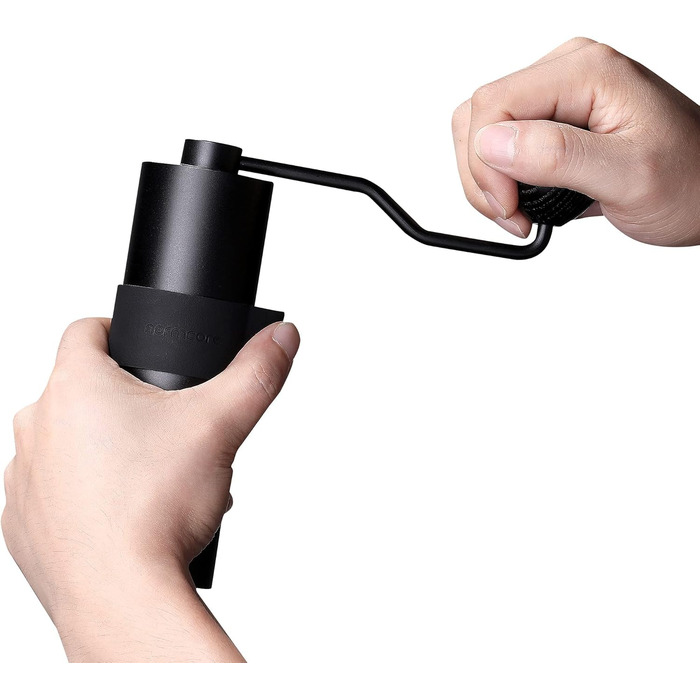 Ручна кавомолка Normcore V2 з нержавіючої сталі, 38 мм – для Aeropress, Espresso, French Press