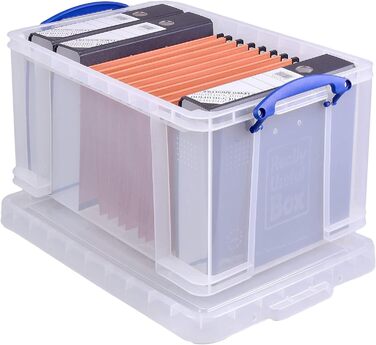 Really Useful Box 3 x 48 Liter - 60 x 40 x 31.5cm - transparent