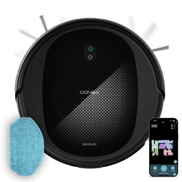 Робот-пилосос Cecotec Conga M20 з гіроскопічною навігацією, 7000 Па, 160 хв роботи, датчики захисту від падіння та щітка для різних поверхонь, керування через додаток