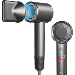 Тріо Хай-Спід Фен - Швидке Сушіння, Тиха Робота, Легкий Дизайн для Дому та Подорожей, Ідеальний для Чоловіків, Жінок та Професіоналів