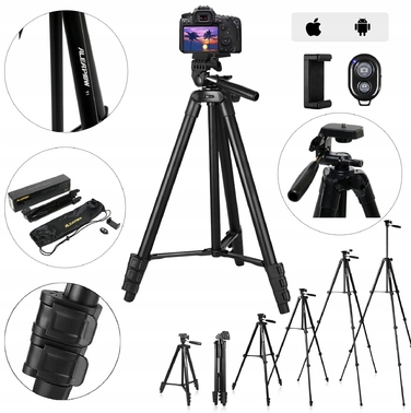 Штатив-трипод MLT01, 136 см, чорний