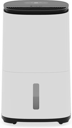 Зволожувач повітря Meaco Ultra Leise Arete® One 25L з очищувачем повітря для дому, підвалу, спальні, гаража. Вугільна фільтрація.