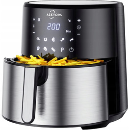 Аерофритюрниця Askyors 8л, 1700 Вт з електронним термостатом