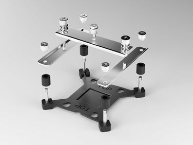 Scythe Mugen 6 White ARGB - Кулер для CPU з RGB підсвічуванням, 120мм, LGA1700, LGA1151, AM5/AM4