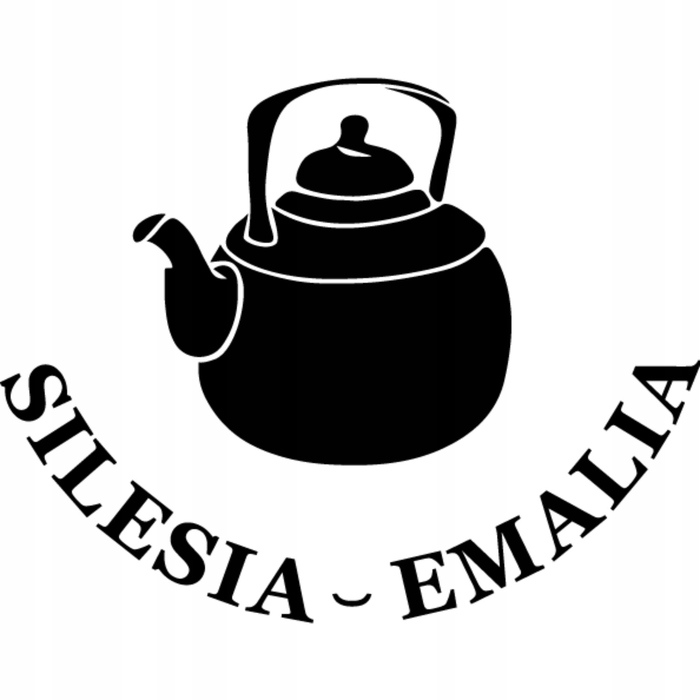 Емальована каструля Helena сіра, 5,5 л, для газових та індукційних плит, Silesia Emalia