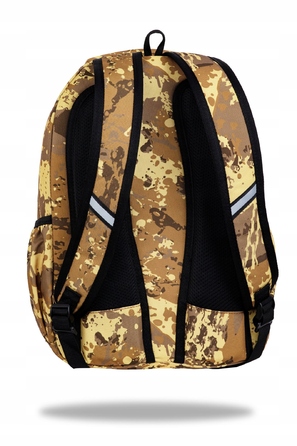 Багатовідсінковий шкільний рюкзак CoolPack, відтінки коричневого та бежевого, 26 л