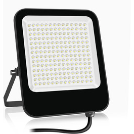 LED Floodlight Outdoor Warm White 3000K, Super Bright LED Floodlight 20000LM LED Spot Light Floodlight IP65 Waterproof Outdoor Security Light for Backyard, Driveway, Garage, Hallway, Garden (Cool White, 150W)