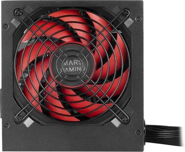 Блок живлення Mars Gaming MPIII550P ATX, 550W, 80 Plus Bronze, білий