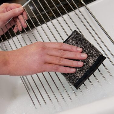 Marigold Scrub Away Stainless Steel Scouring Pad, 20 Pack of 1 Each, Grey, 11 x 1.8 x 15.5 cm