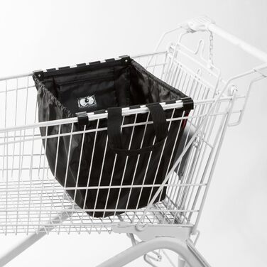 Reisenthel Easy Shopping Bag in Black – Versatile Shopper – Practical roll-up design