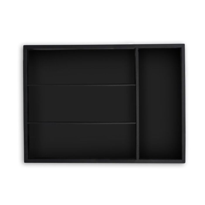 Relaxdays Cutlery Box with 4 Compartments