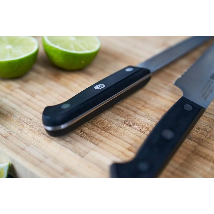 Ніж для овочів ZWILLING Gourmet, 8 см, нержавіюча сталь, ергономічна пластикова ручка, чорний, вироблено в Німеччині