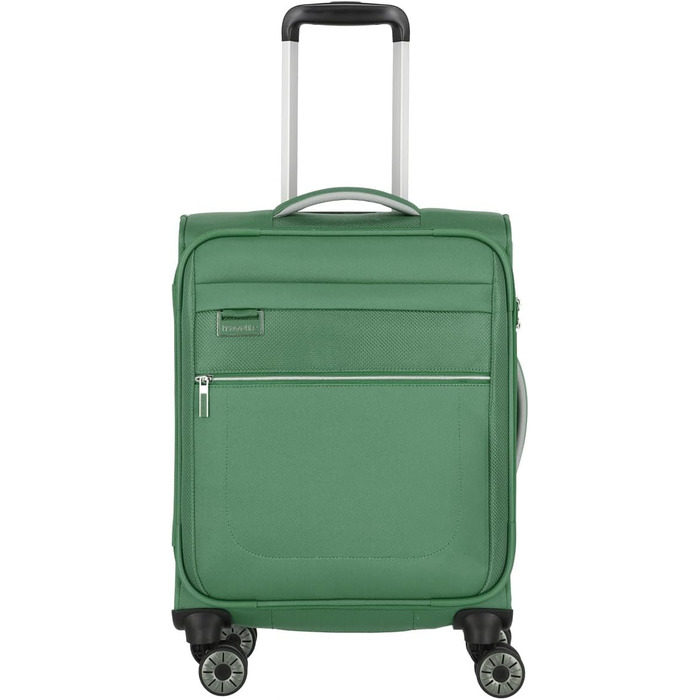 Валіза Travelite MIIGO 77 см, 90-96 л, з розширенням, з TSA замком, з перероблених матеріалів, колір: мат-зелений