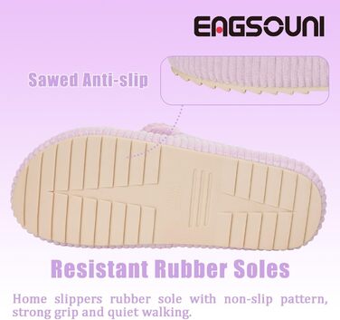 Жіночі домашні тапочки з меморі-піною, зручні, з перехресними ремінцями, антиковзні, для дому та сну, розмір 37/38 EU, світло-фіолетовий