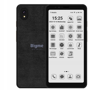2-в-1 Електронна книга та смартфон BIGME HIBREAK, чорно-білий екран 5,84