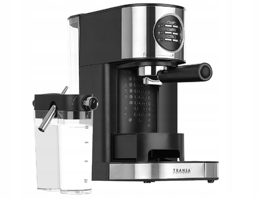 Ріжкова кавомашина Transa Electronics MultiCoffee, 1470 Вт, чорна