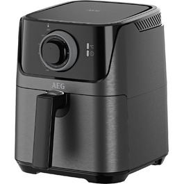 AEG AF5-1-4GB Hot Air Fryer/Frying/Grilling/Roasting/Baking/with little to no oil / 2.5 l capacity/dishwasher-safe / 80-200 °C/programmable/black Black 2.5l capacity Series 6000
