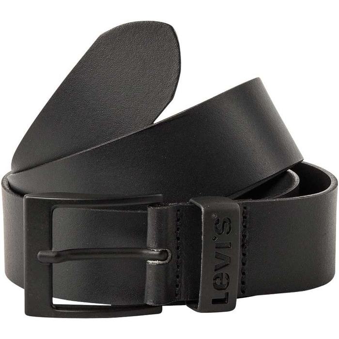 Чоловічий та жіночий ремінь Levi's Ashland Metal, чорний (1 шт.)